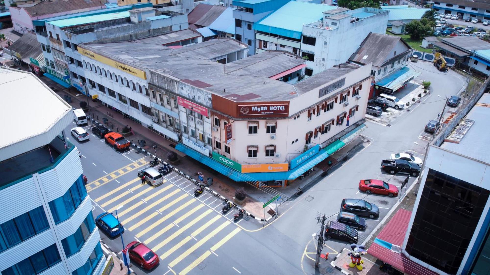 Myra Hotel Mersing Exterior foto